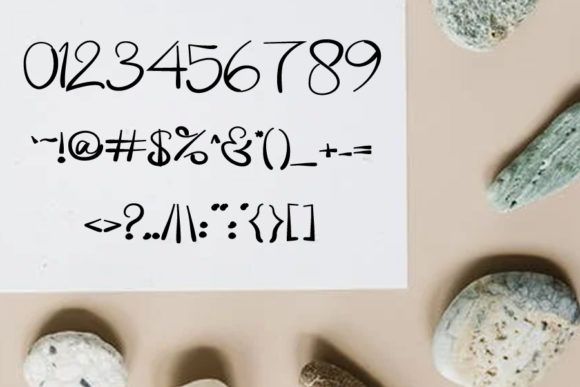 Melita Font font preview - 4