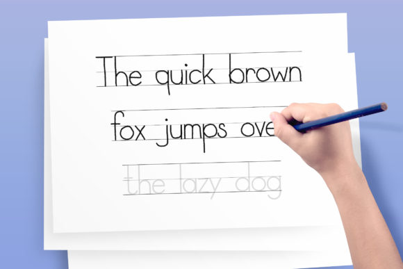 School Rules Font PNG with transparent background - Preview 1