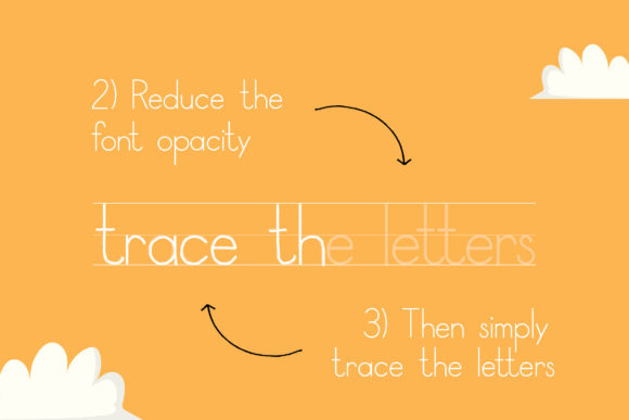 School Rules Font PNG with transparent background - Preview 3