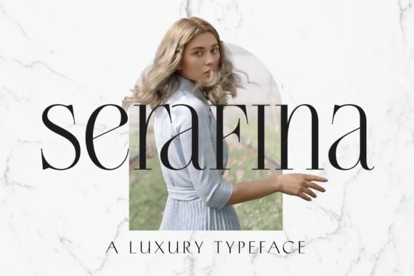 Serafina editorial serif font