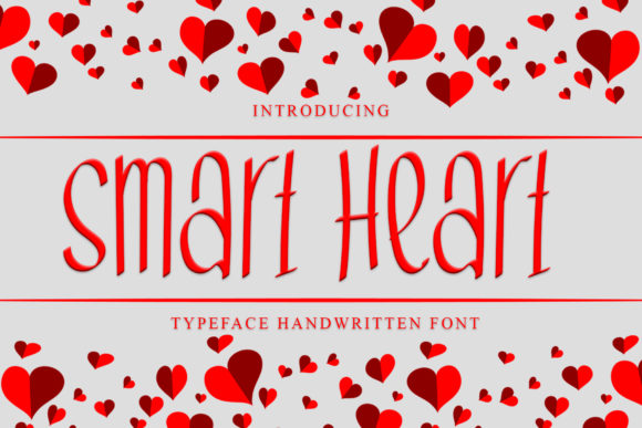 Smart Heart Script & Handwritten Font By GiaLetter