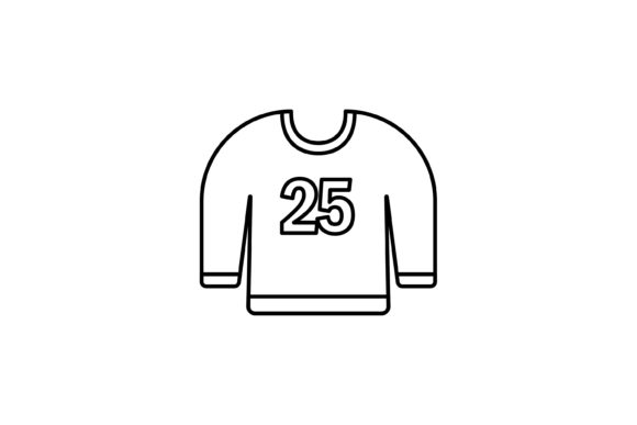 Jersey Hockey Sport Icon Outline