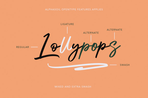 Alphasoil Font - Preview 2