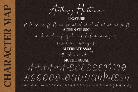 Anthony Hartman Font - Preview 2