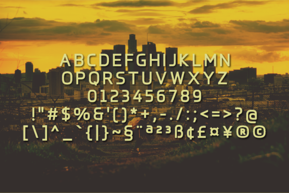 Balenon Font - Preview 1