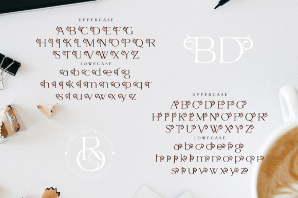 Berold Font PNG with transparent background - Preview 3