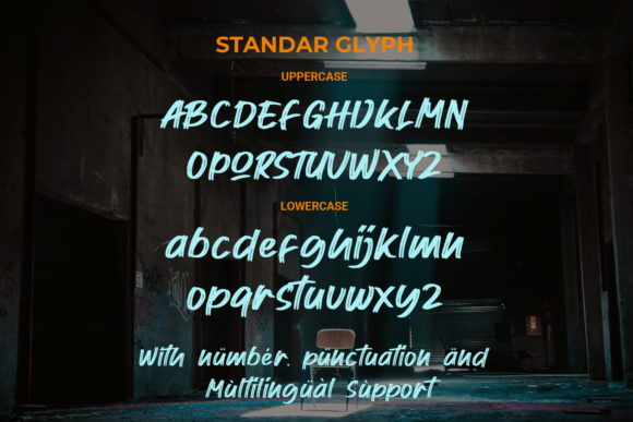 Brushor Font - Preview 1