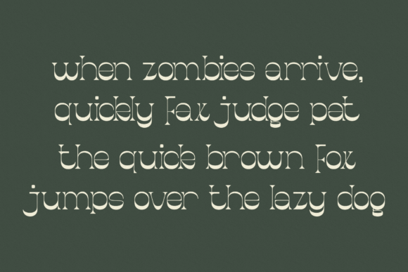 Chaero Font - Preview 6