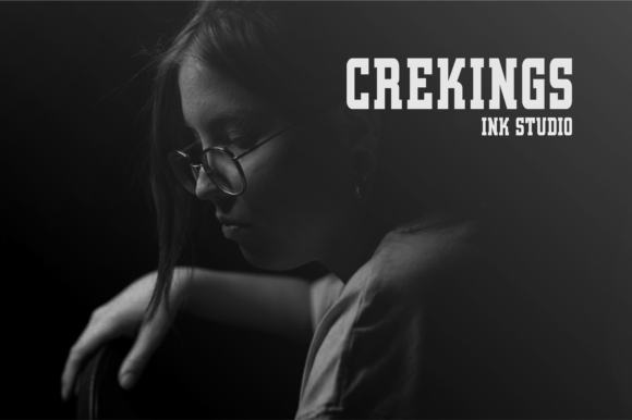 Crekings Font - Preview 1