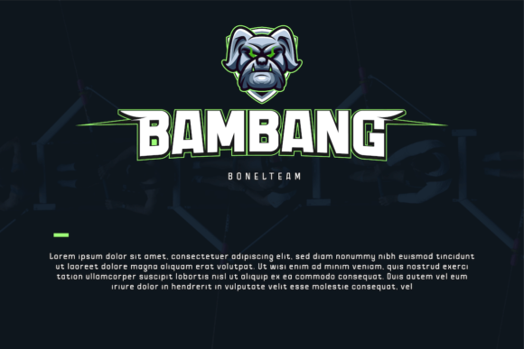 Gamy Font PNG with transparent background - Preview 1
