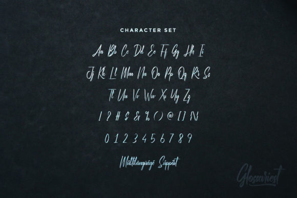 Glossariest Font - Preview 3