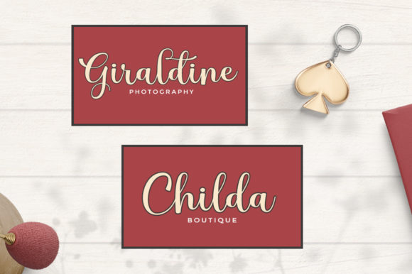 Hello Belly Font PNG with transparent background - Preview 1