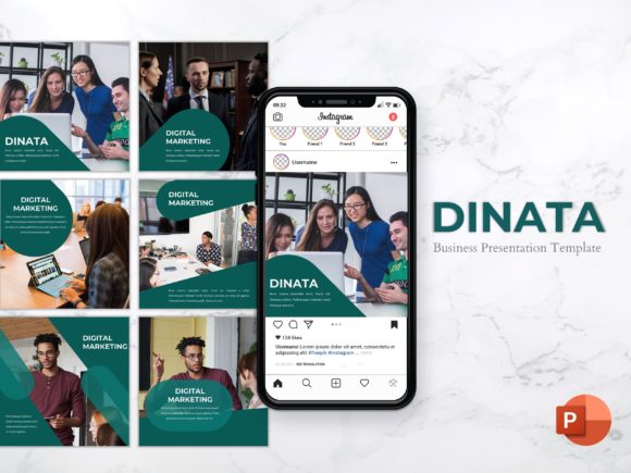 Instagram Feed Template Dinata Graphics