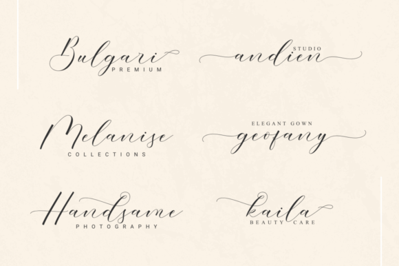Lindae Font PNG with transparent background - Preview 2