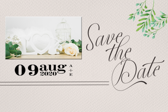 Lintingdaon Script Font PNG with transparent background - Preview 3