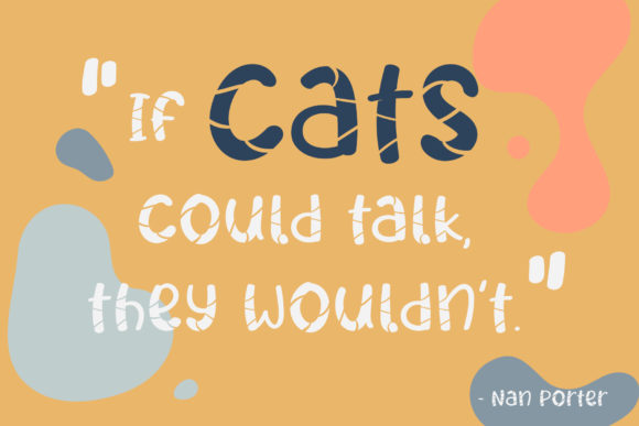 Little Paws Font PNG with transparent background - Preview 3