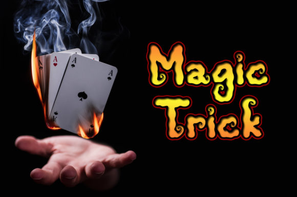 Magical Font PNG with transparent background - Preview 1