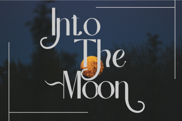 Moondana Font PNG with transparent background - Preview 3