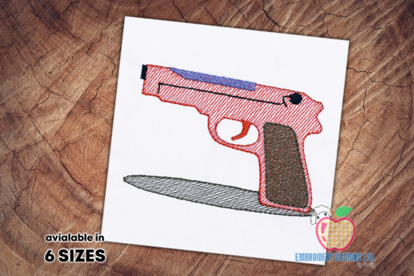 Pistol Sketch
