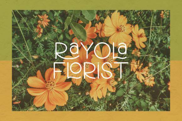Rafflesia Font PNG with transparent background - Preview 4