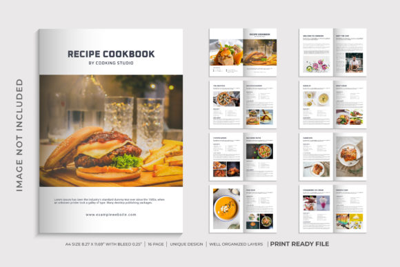 Recipe Cookbook Template