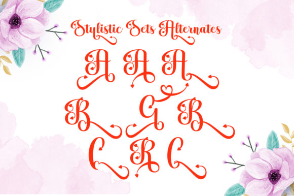 Rosthila Font PNG with transparent background - Preview 5