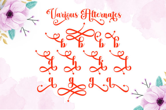 Rosthila Font PNG with transparent background - Preview 6