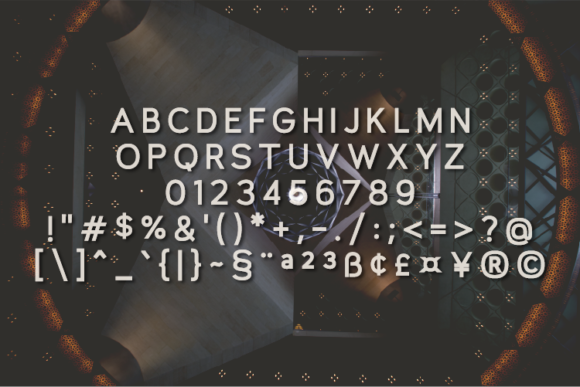 Runevo Font PNG with transparent background - Preview 1