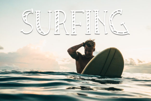 Bar Beach Font - Preview 6