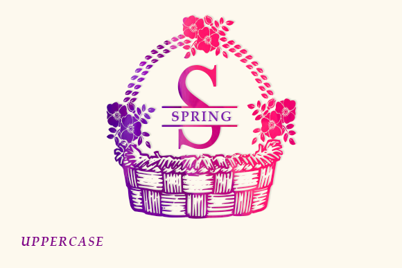 Baskets Monogram Font - Preview 2