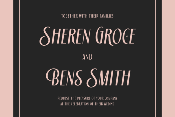Berose Font - Preview 1