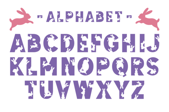 Bunny Cute Font - Preview 1