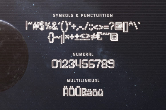 Cosmogen Font - Preview 2