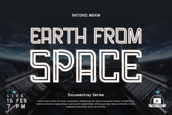 Cosmogen Font - Preview 4