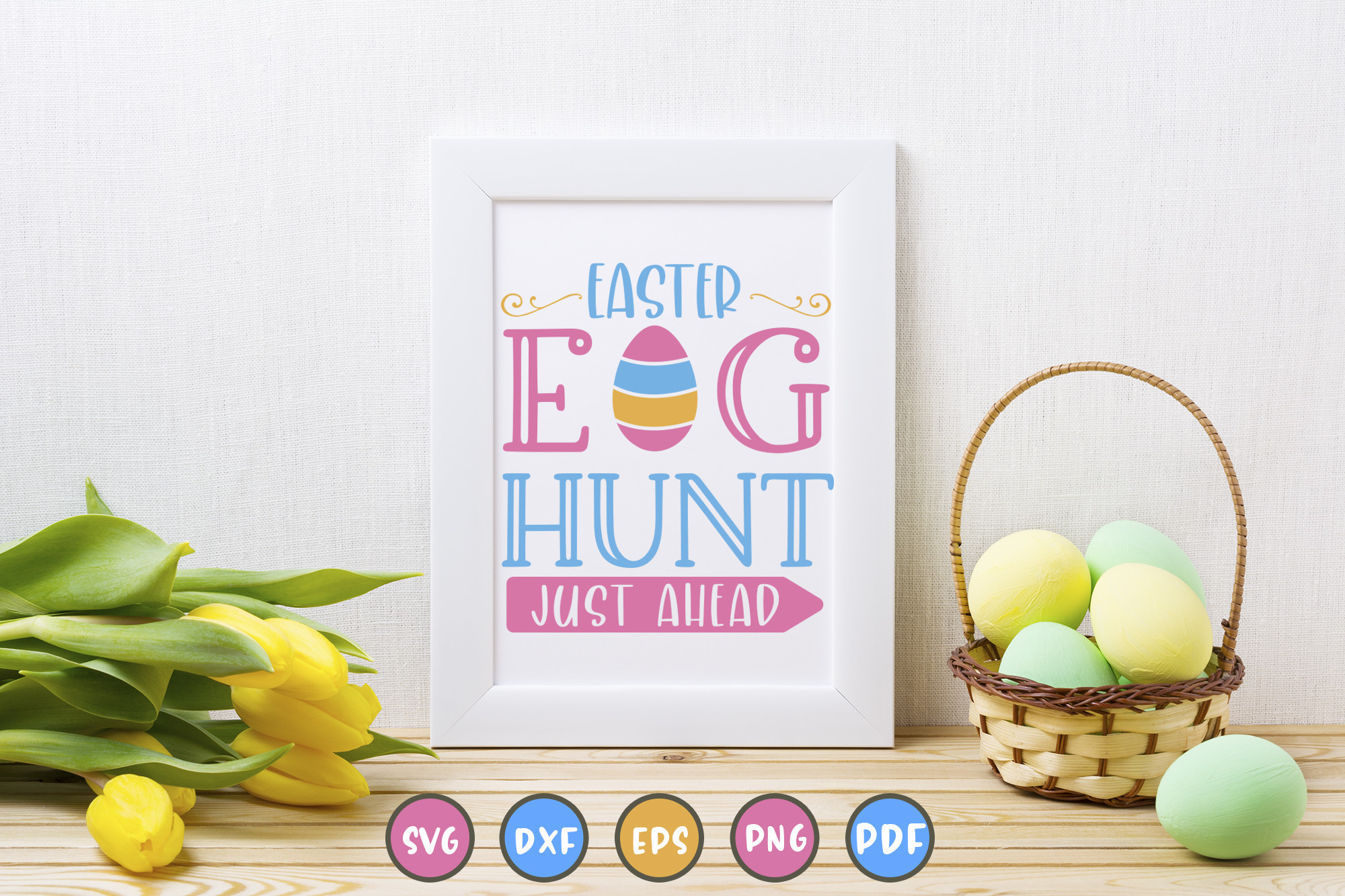 Easter Sign, Easter Egg Hunt