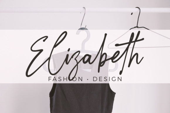 Evangelina Font PNG with transparent background - Preview 4