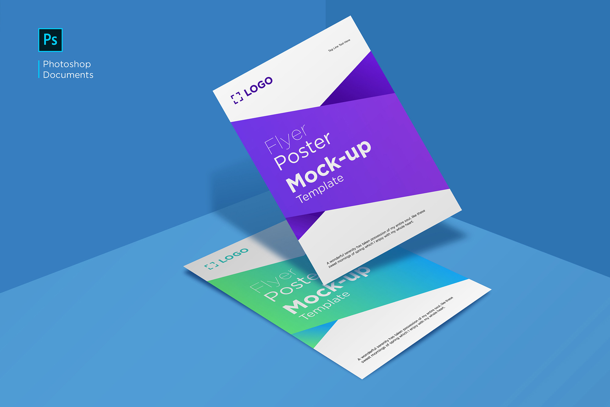 Flyer and Poster Mockup Graphic by shahsoft · Creative Fabrica