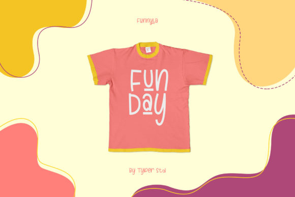 Funnyla Font PNG with transparent background - Preview 5