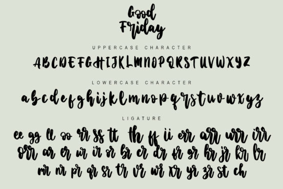 Good Friday Font - Preview 4