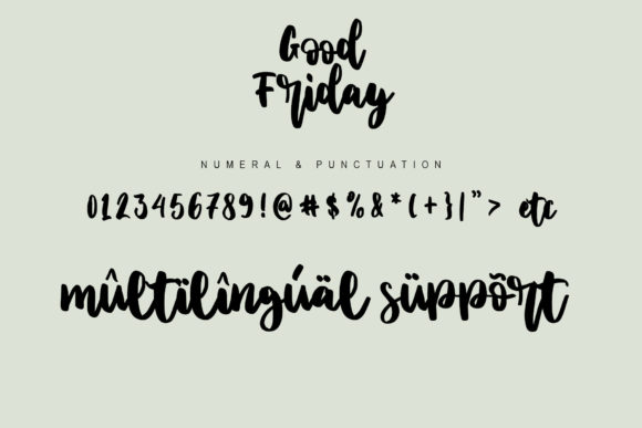 Good Friday Font - Preview 5
