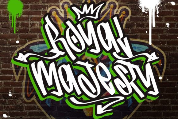 Graffity Stylish Font - Preview 1