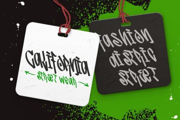 Graffity Stylish Font - Preview 2