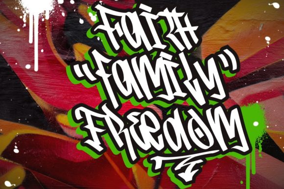 Graffity Stylish Font - Preview 6