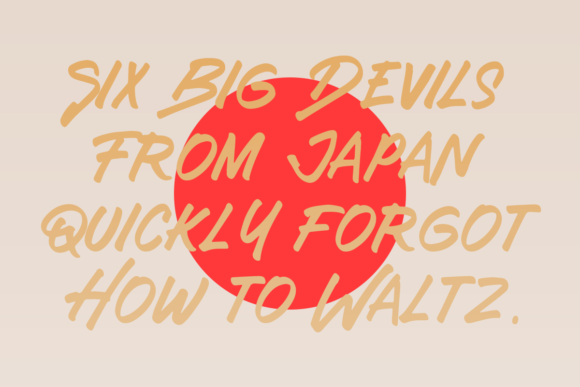 Hubstone Brush Font - Preview 2