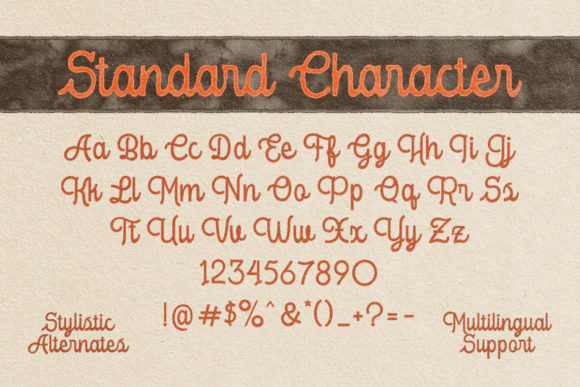 Londers Font PNG with transparent background - Preview 4