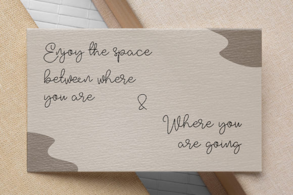 Moffle Chee Handwritten Font PNG with transparent background - Preview 3