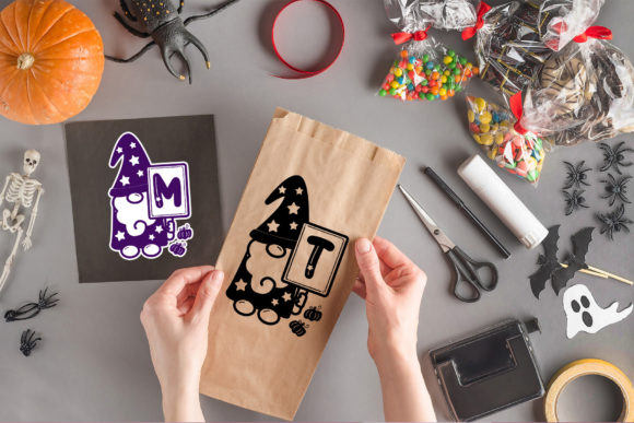 Monogram Witch Gnome Font PNG with transparent background - Preview 1