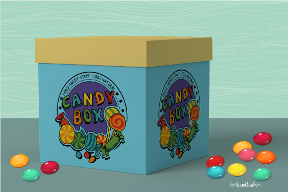 Playful Alphabet Font PNG with transparent background - Preview 5