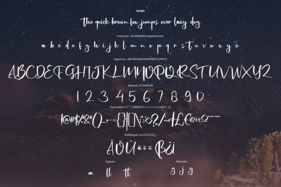 Potretic Font PNG with transparent background - Preview 5
