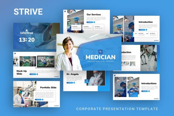 Preview of Presentation Template - Medician